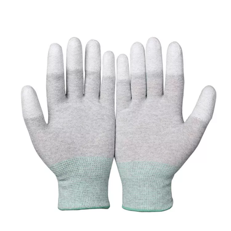 PU-005 13gauge ESD pu top fit  gloves
