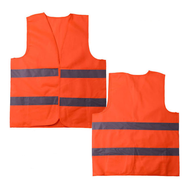 VST-003 120 gsm 2  reflective strips vests